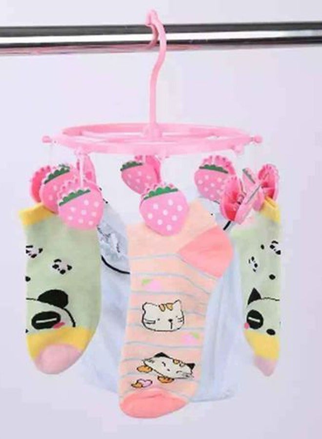 Clothespins - Indoor Strawberry Rack Or Round Hanger - Image 1