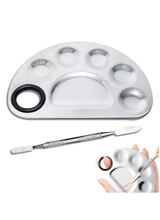 Makeup Palette, Stainless Steel Makeup Palette Squeegee Tool, Artist Tool with Squeegee - pzsku/ZFB286B80DE5F78F9BE26Z/45/1746220169/291baaa9-5792-4007-9034-9c09970347fd