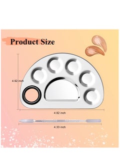 Makeup Palette, Stainless Steel Makeup Palette Squeegee Tool, Artist Tool with Squeegee - pzsku/ZFB286B80DE5F78F9BE26Z/45/_/1690010566/d28115aa-cdf8-4408-a93d-657422c37eae