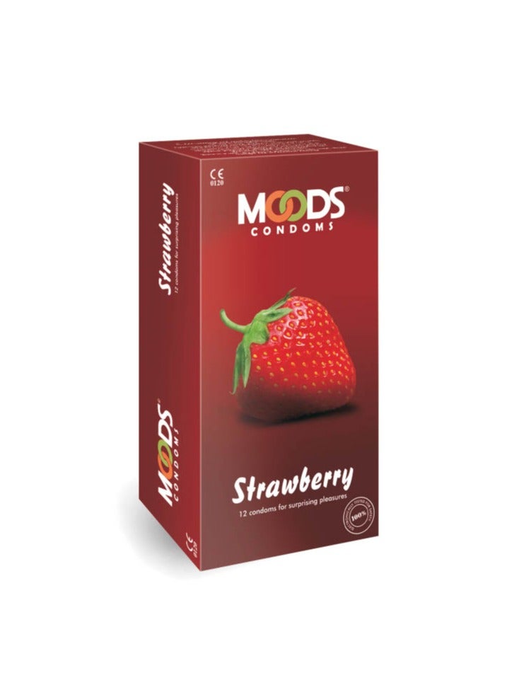 Moods STRAWBERRY CONDOMS - Image 2