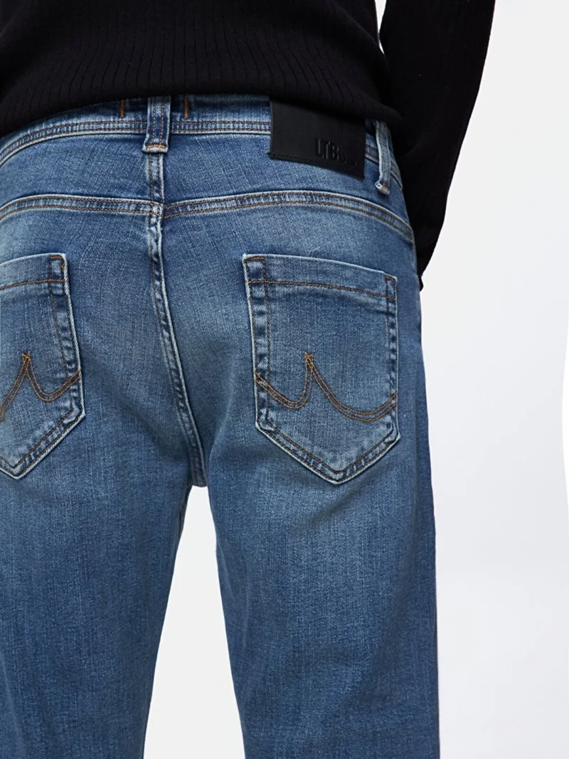 LTB Hollywood Y Straight Leg Mid Waist Jeans