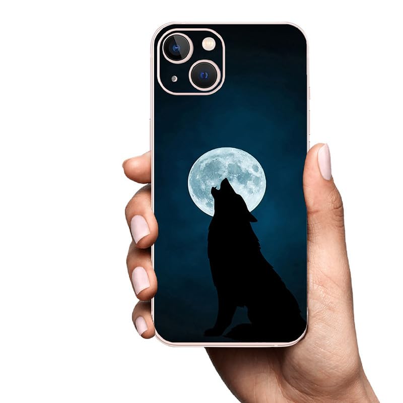 FCS ملصق جلد خلفي مصمم مطبوع لجهاز سامسونج جالاكسي A34 (ذئب -59) - Image 5