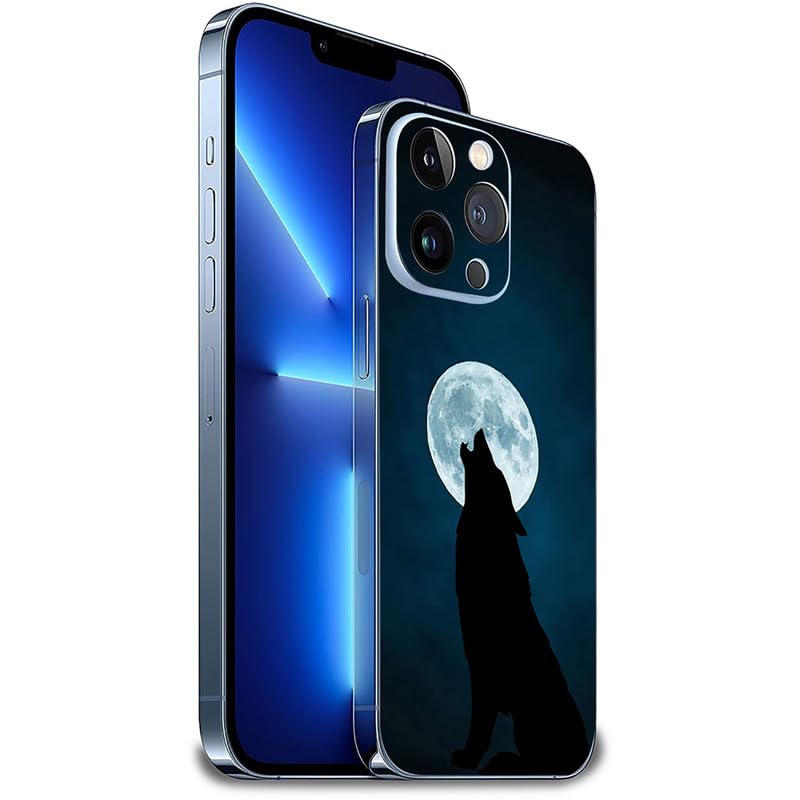 FCS ملصق جلد خلفي مصمم مطبوع لجهاز سامسونج جالاكسي A34 (ذئب -59) - Image 3