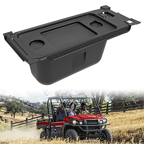 SAUTVS Under Seat Storage Box, Underseat Storage Bin Set Organizer Tray for Kawasaki Mule PRO-FX FXR FXT DX DXT 2015-2024 Accessories, Replace #99994-1463 - Image 1