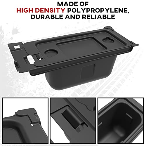 SAUTVS Under Seat Storage Box, Underseat Storage Bin Set Organizer Tray for Kawasaki Mule PRO-FX FXR FXT DX DXT 2015-2024 Accessories, Replace #99994-1463 - Image 3