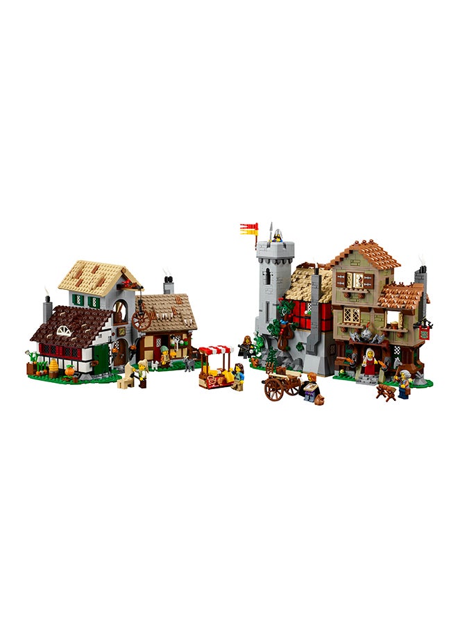 LEGO 10332 Icons Medieval Town Square, Building Set For History-Lovers, Village Of Felsa Model, Home Office Decor, Creative Gift Idea, Classic Kit Reimagined, Includes 8 Minifigures (3304 Pieces)  - Image 4