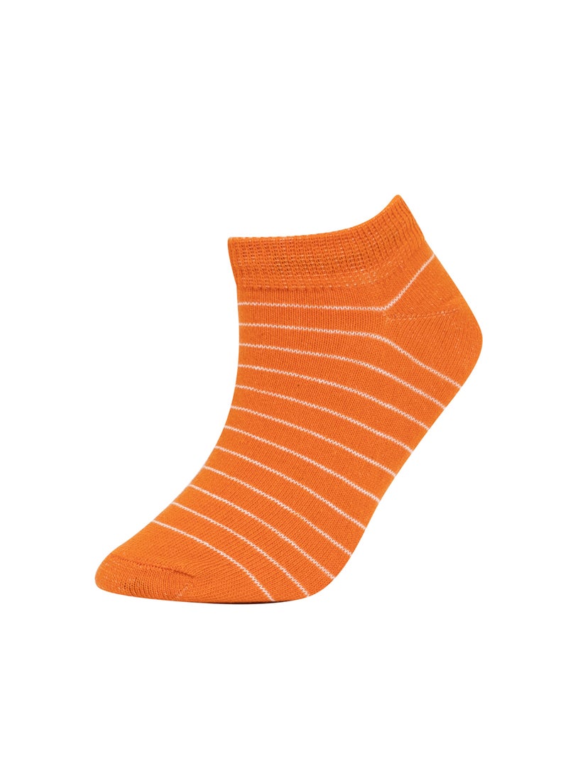DeFacto 5-Pack Cotton Striped Ankle Socks  - Image 2