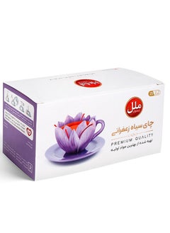 ملل زعفران شاي الزعفران الإيراني 25 كيس شاي  - Image 1