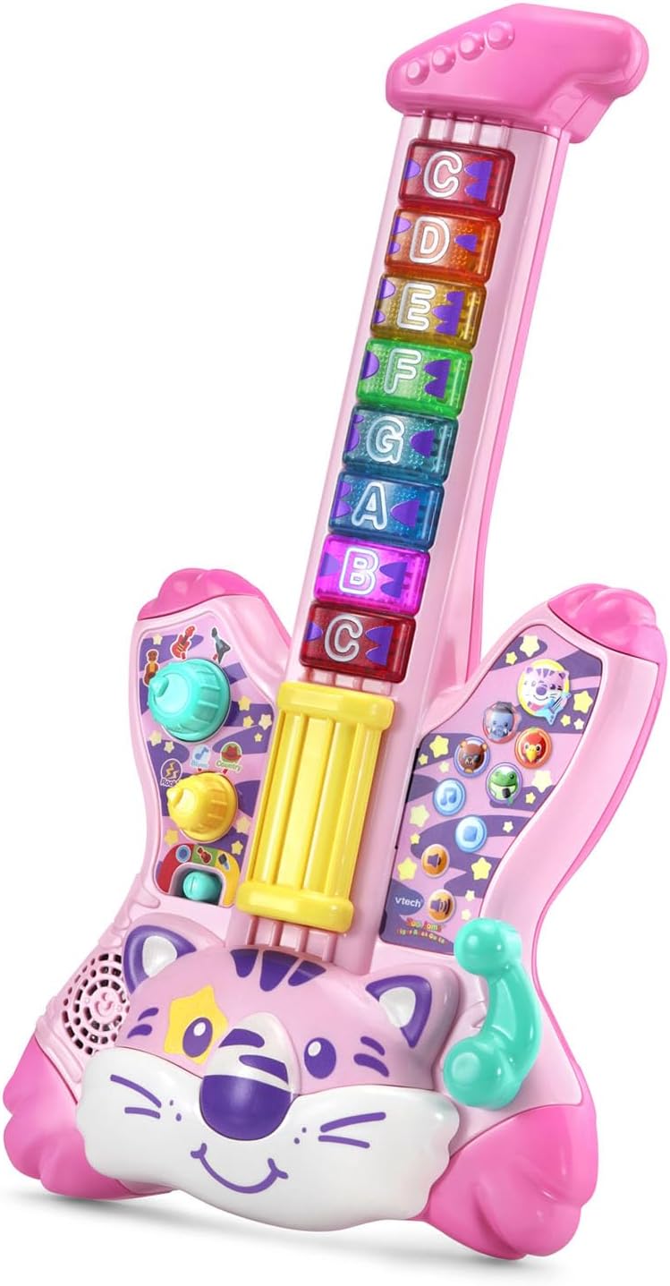 vtech Zoo Jamz Tiger Rock Guitar, Pink - Image 2
