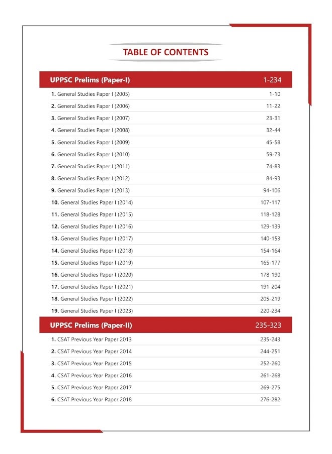 Preparation Master UPPSC Prelims Exam (English Edition) : 30 Solved Previous Year Papers (Paper I and Paper II) with Free Access To Online Tests  - Image 3