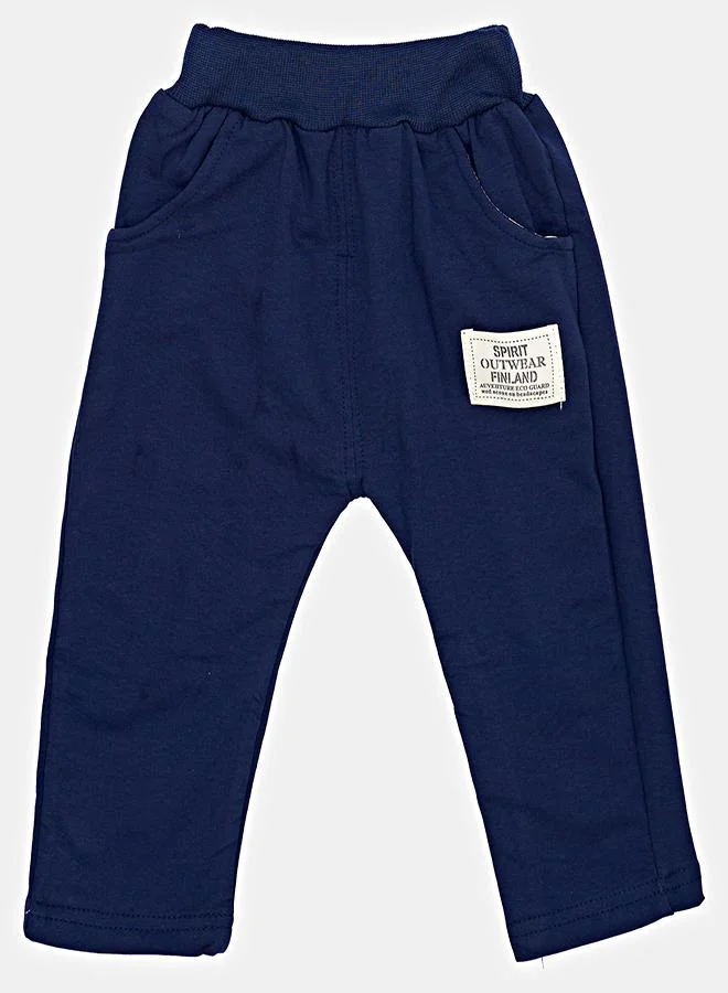 babyqlo Navy Blazer Shirt Set For Boys