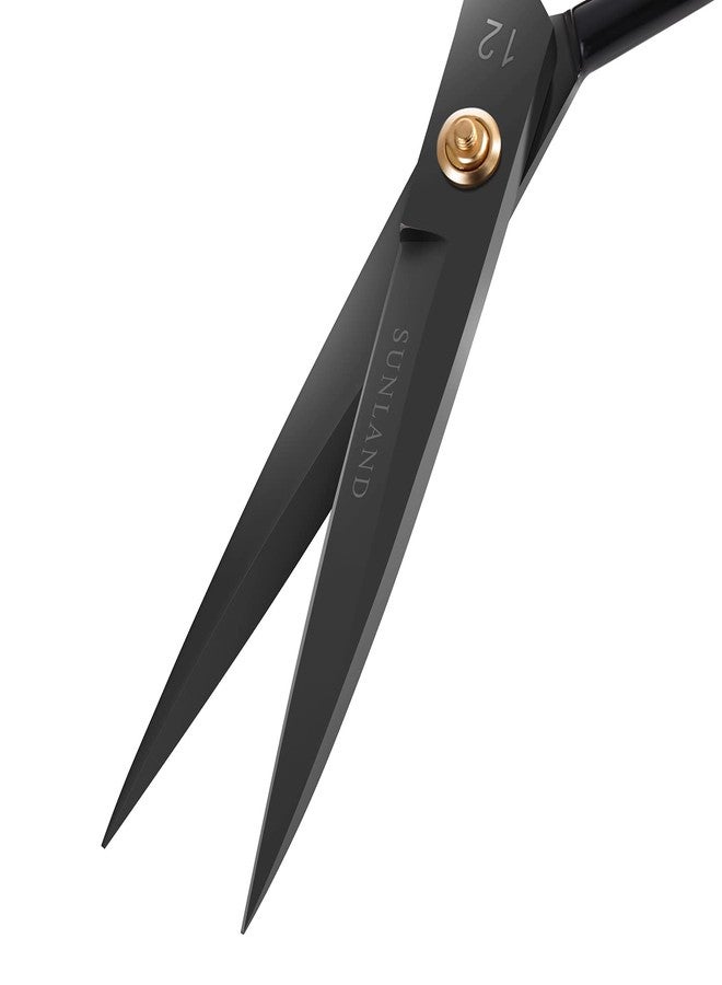 SUNLAND Professional Tailor Scissors Heavy Duty Tailor Shears for Costume Designer Dressmaker Sewing Fabric Black - Image 5