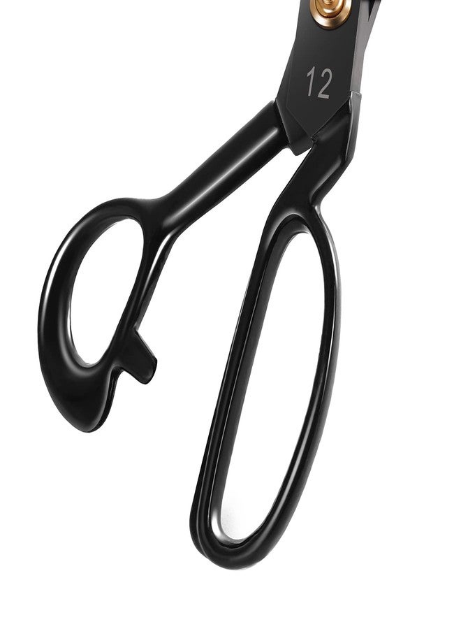 SUNLAND Professional Tailor Scissors Heavy Duty Tailor Shears for Costume Designer Dressmaker Sewing Fabric Black - Image 4