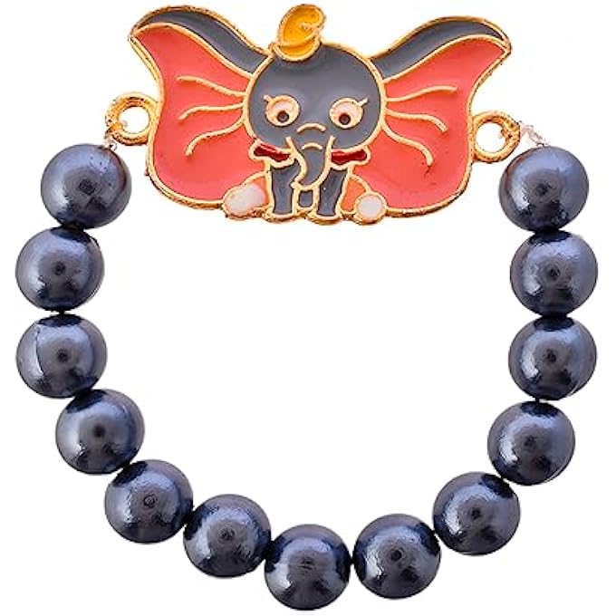 rayihni Colorful Dumbo Motif Beaded Kids Rakhi - Image 1