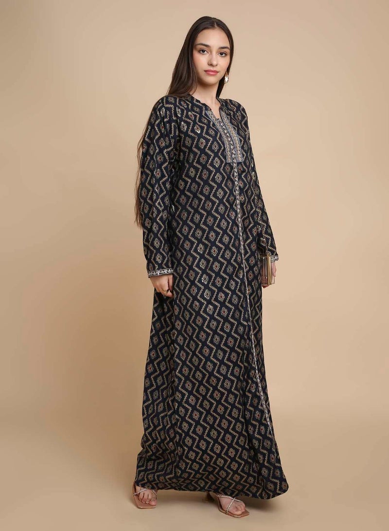 HANA & SARA Traditional Premium Quality Arabic Jalabiya with Modern Elegant Design - Image 4