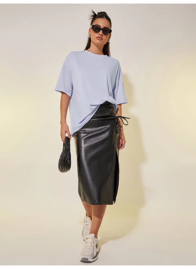 Take Two Take Two Graphic Print Round Neck T-Shirt