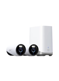 eufy eufy Security eufyCam E330 (Professional) 2-Cam Kit 4K Outdoor Security Camera System, 10CH Wired Wi-Fi NVR for 24/7 Recording, Face Recognition AI, IP67 Weatherproof, No Monthly Fee.  - Image 1