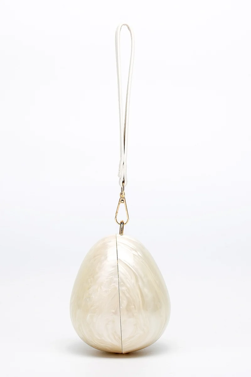 Sunfere  Pearl Strap Egg Bag for Women | Best Price UAE
