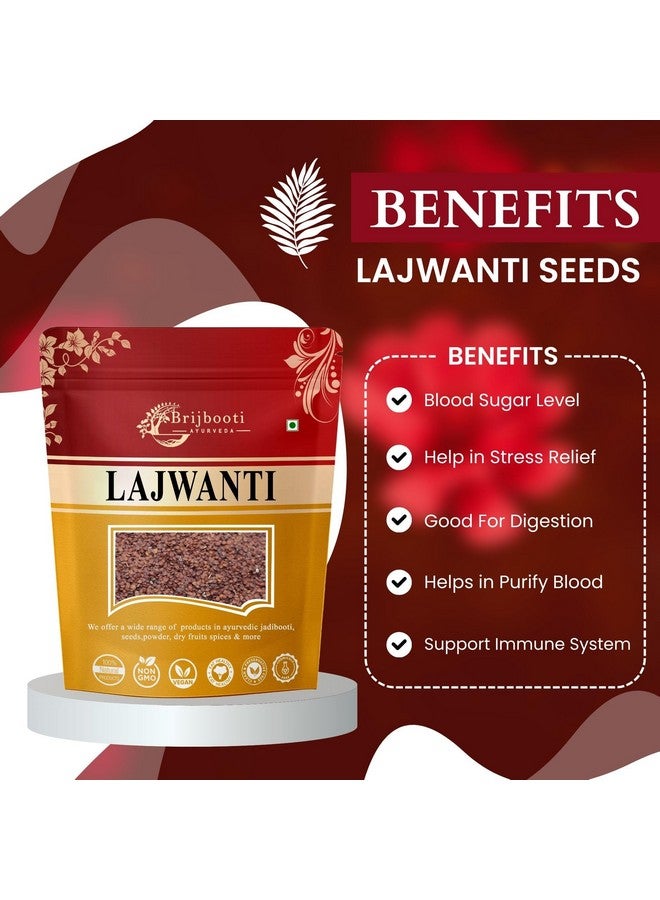 BrijBooti بذور بريجبوتي لجووانتي (100 غرام) - تشوي موي ميموزا بوديكا | نبات حساس | لجلجالو بيج | لجووانتي - Image 2