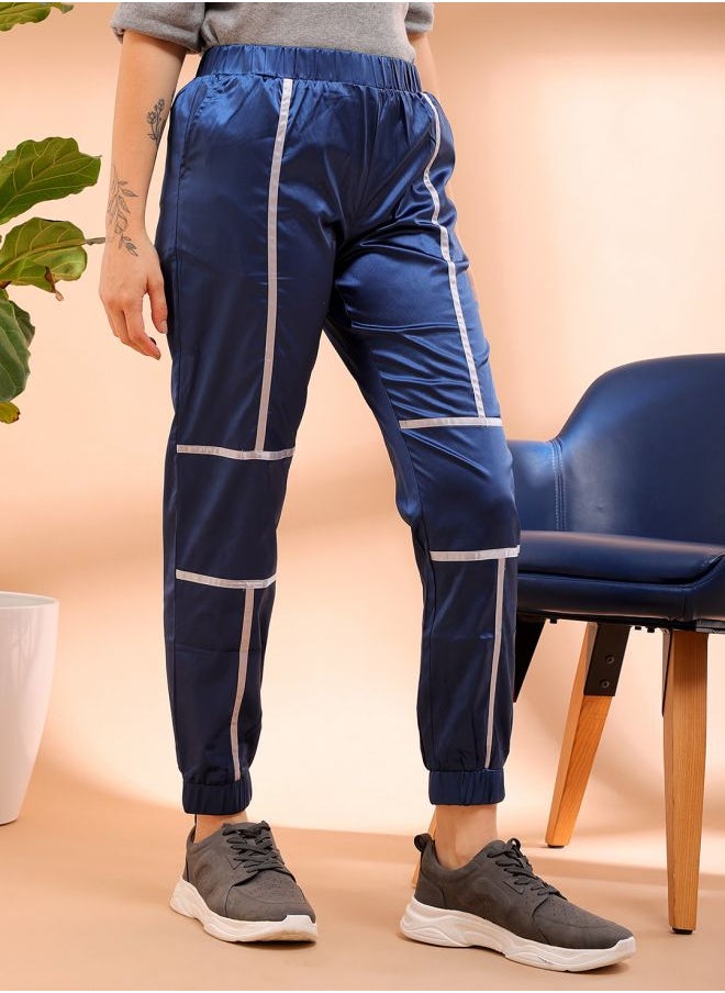 Freehand Women Regular Fit Solid High-Rise Joggers  - Image 4
