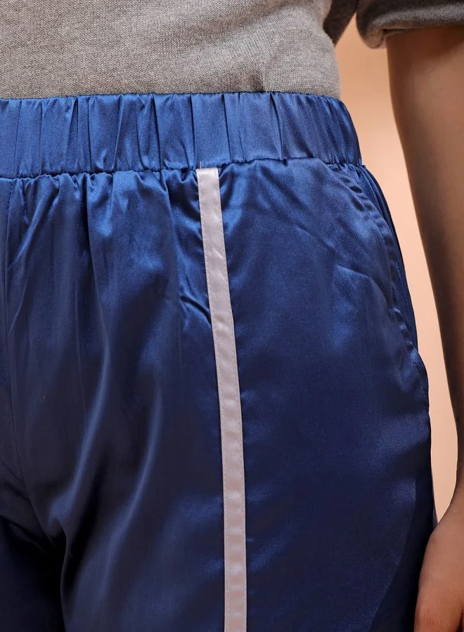 مرفوعة Women Regular Fit Solid High-Rise Joggers