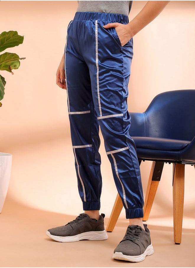 Freehand Women Regular Fit Solid High-Rise Joggers  - Image 3