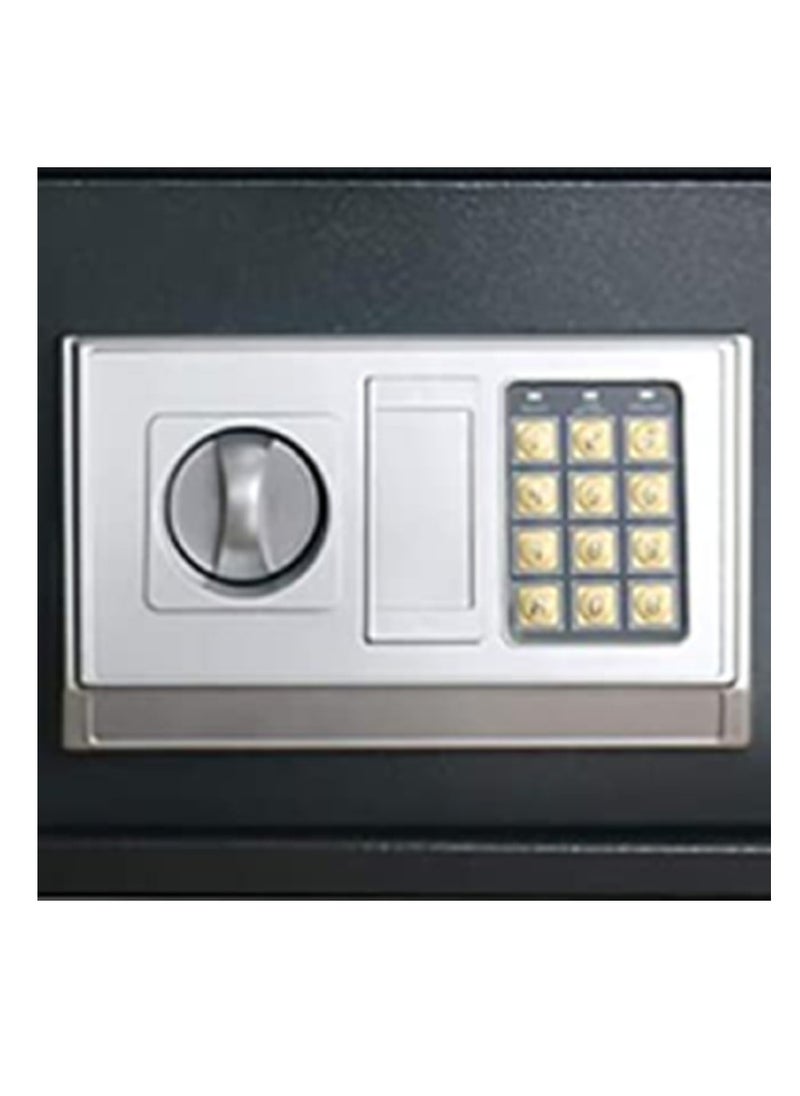 Generic Luxury Fire-Resistant Digital Security Safe With Electronic Number Pad And Lock And Physical  Key  35*25*24  CM  - Image 2
