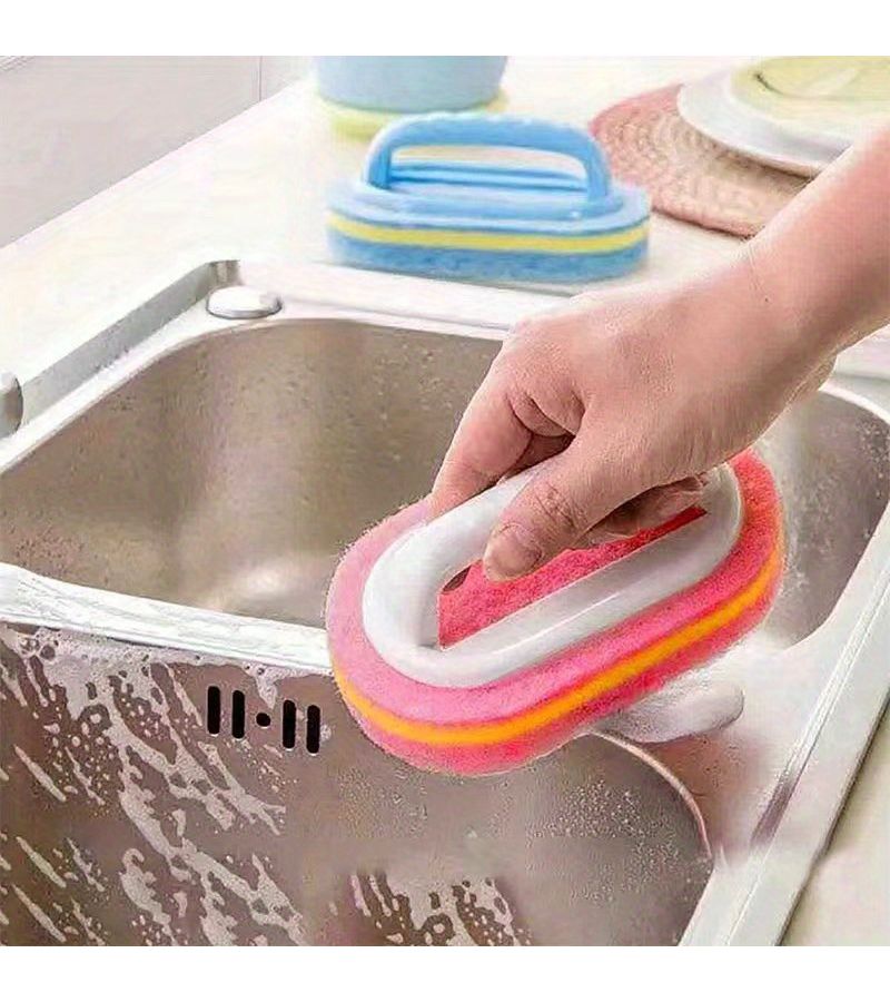 Blue Magic Cleaning Sponges For Kitchen Bathroom Glass Ceramic Or Walls - Image 4