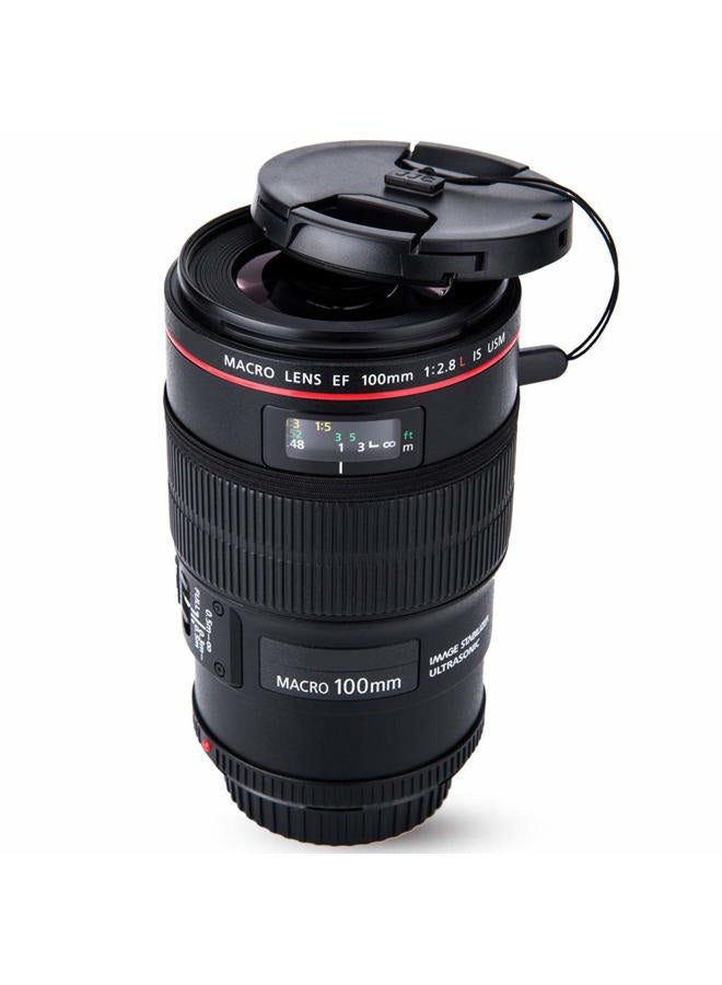 JJC 2-Pack 86mm Center Pinch Front Lens Cap Cover with Elastic Lens Cap Keeper for Camera Lenses with 86mm Filter Thread from Sigma Tamron Canon Nikon Sony and More - Image 5