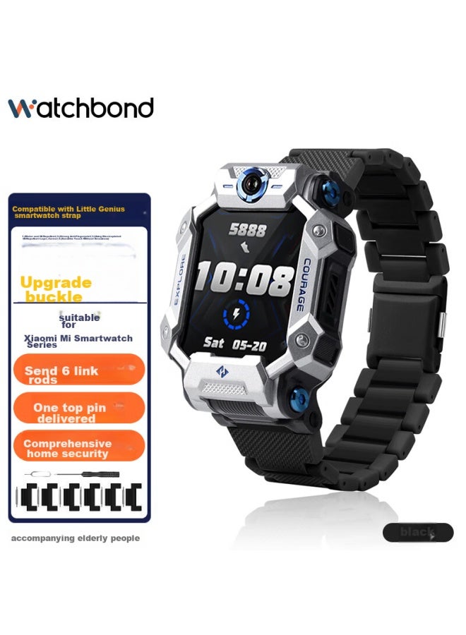 watchbond Watchband متوافق مع Xiaotiancail سوار الأطفال الذكي Z9، Z8/Z8A/Z7 مشبك مغناطيسي، Q2A/Z6 إصدار Peak، إصدار الشباب الذكي للطلاب Z5A/Z3/Z1 سلسلة موسعة Y03 - Image 1