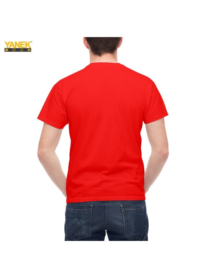 يانيك تيشيرت للكبار للجنسين بياقة دائرية – قطن 100%، ناعم ومريح للارتداء اليومي - Image 4