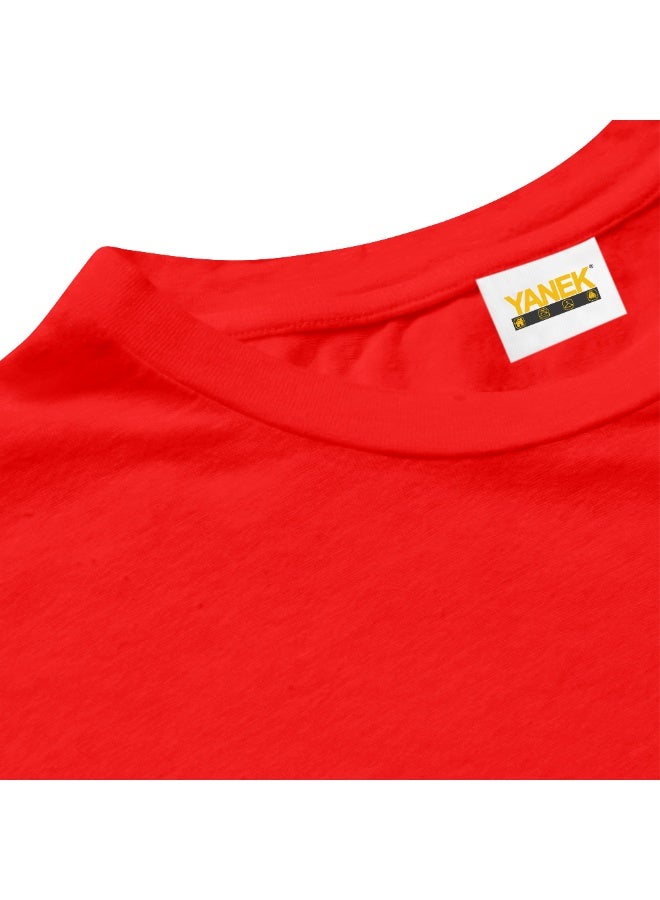 يانيك تيشيرت للكبار للجنسين بياقة دائرية – قطن 100%، ناعم ومريح للارتداء اليومي - Image 5