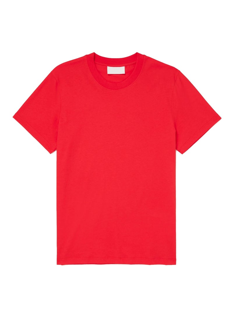 YANEK Plain Mens T Shirt Solid Color Half Sleeves Ultra Soft  - Image 1