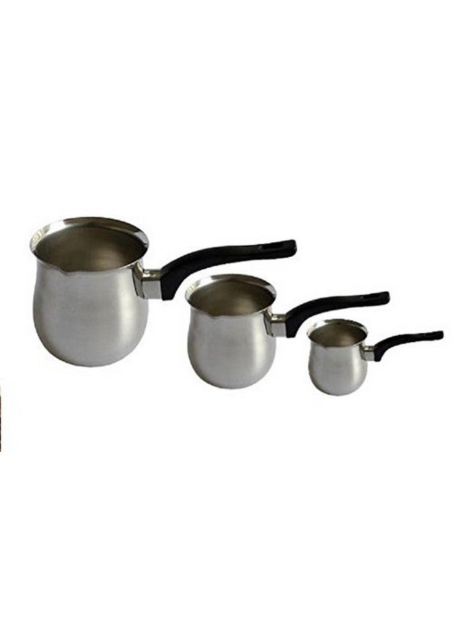 Dynore Stainless Steel Coffee Warmers Set of 3 - Image 2