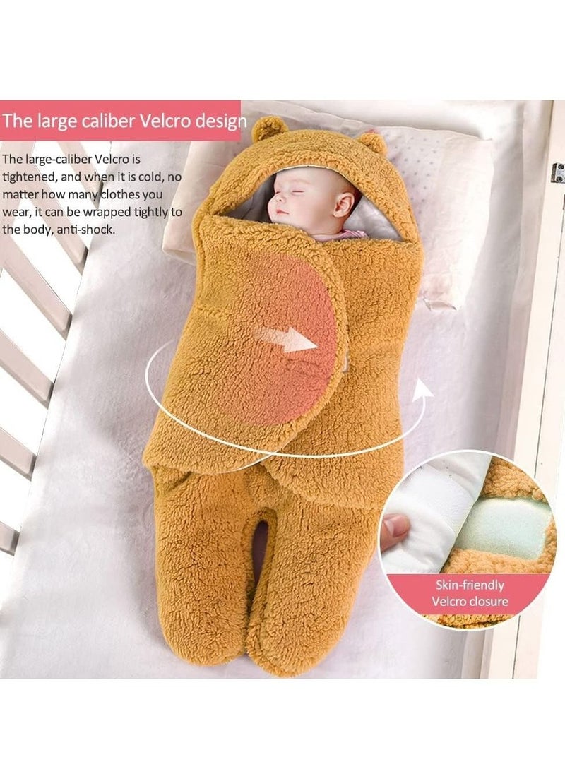 Autumn and winter baby sleeping bag split-legged swaddling blanket for newborns