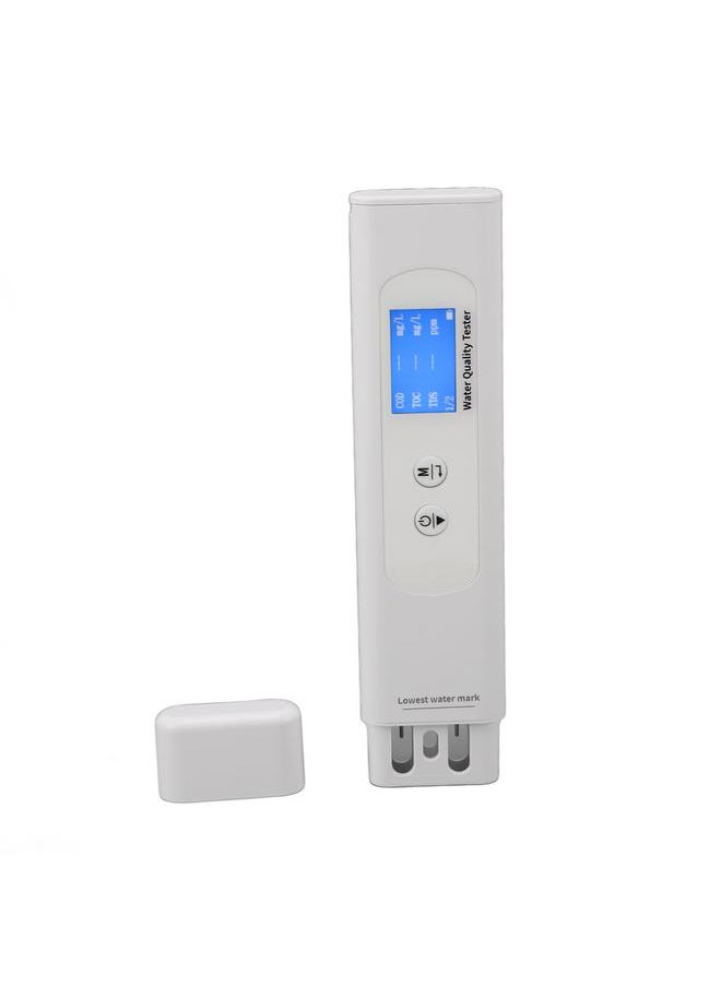 Thoraya 6 in 1 Portable Water Quality Detector Water Quality Testing Meter TDS COD TOC UV275 EC TEMP Meter  - Image 3