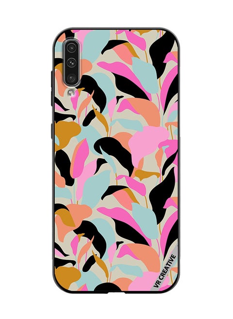 Protective Case Cover For Samsung Galaxy A70/A70s Elegant Botanical Leaves Abstract Seamless Pattern Design Multicolour