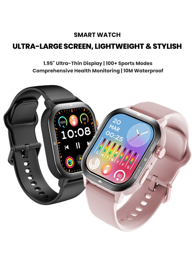 Cubot CUBOT U1 SMART WATCH ULTRA-LARGE SCREEN, LIGHTWEIGHT & STYLISH 1.93" Ultra-Thin Display | 100+ Sports Modes Comprehensive Health Monitoring | 10M Waterproof  - Image 2