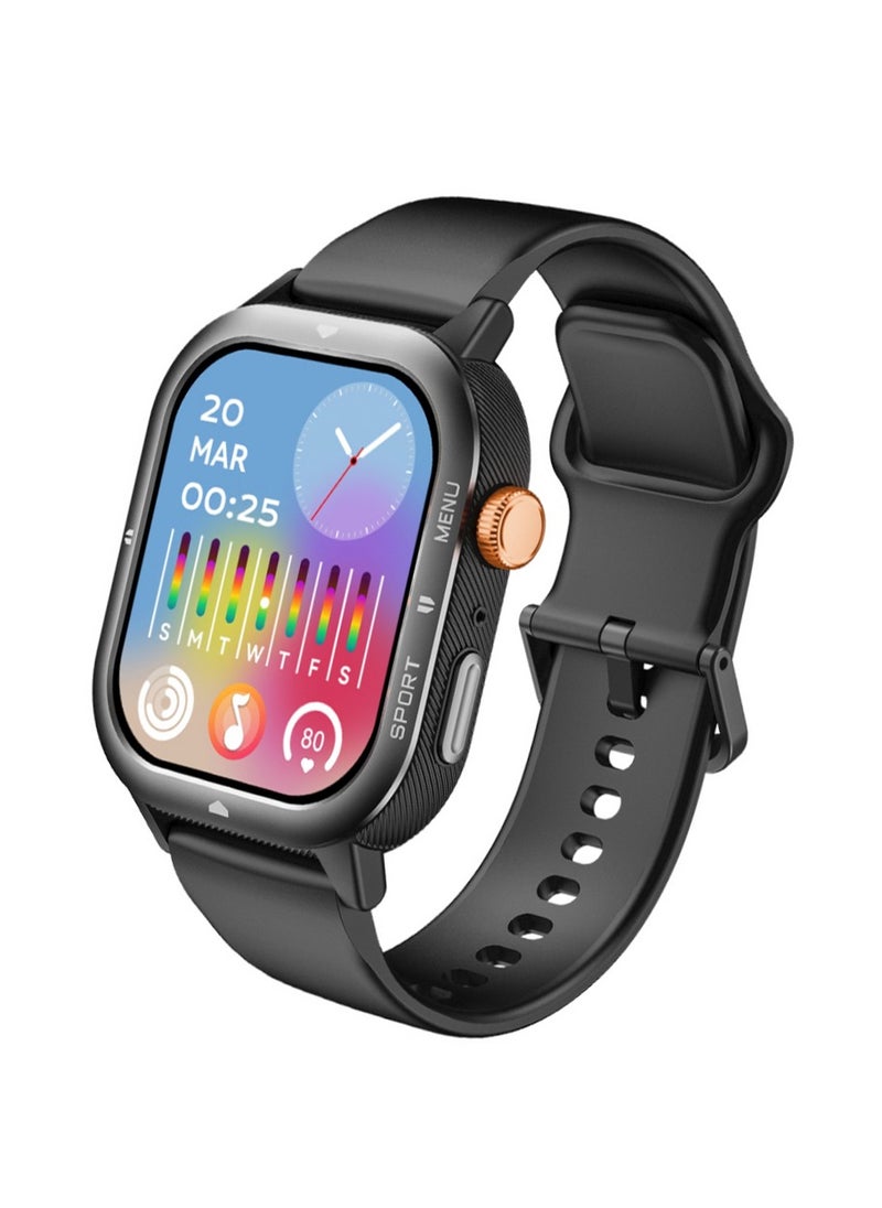 Cubot CUBOT U1 SMART WATCH ULTRA-LARGE SCREEN, LIGHTWEIGHT & STYLISH 1.93" Ultra-Thin Display | 100+ Sports Modes Comprehensive Health Monitoring | 10M Waterproof  - Image 1