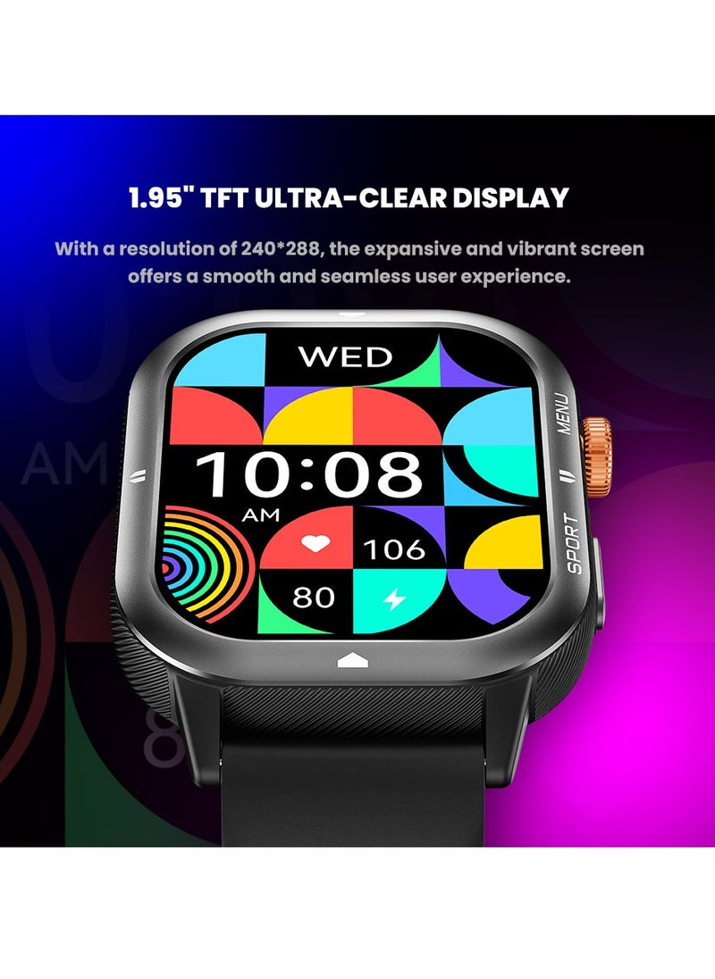 Cubot CUBOT U1 SMART WATCH ULTRA-LARGE SCREEN, LIGHTWEIGHT & STYLISH 1.93" Ultra-Thin Display | 100+ Sports Modes Comprehensive Health Monitoring | 10M Waterproof  - Image 3