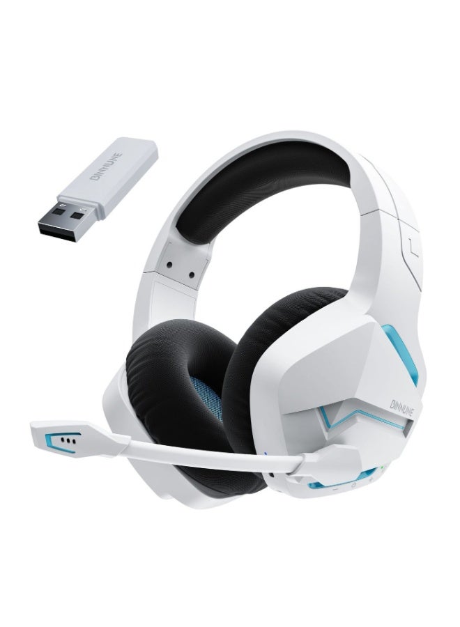 BINNUNE BW01 2.4G/Bluetooth Wireless Gaming Headset With Microphone For PC PS4 PS5 USB Gamer Headphones With Mic - Image 1