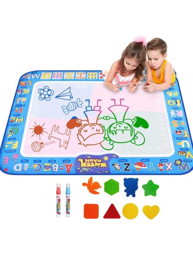 Water Canvas Educational Toy Magic Children's Canvas Oversized Drawing Pad Writing Pad Graffiti Children's Sketchpad-Color:Simple Bag - Image 2