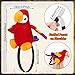 Funtery 2 Pcs Halloween Pirate Parrot on Shoulder Prop Halloween Stuffed Pirate Costume Accessories Party Favors Gifts Toys for Girls Boys - Image 4