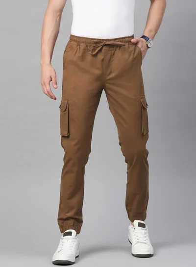 Hubberholme Brown Pants For Men