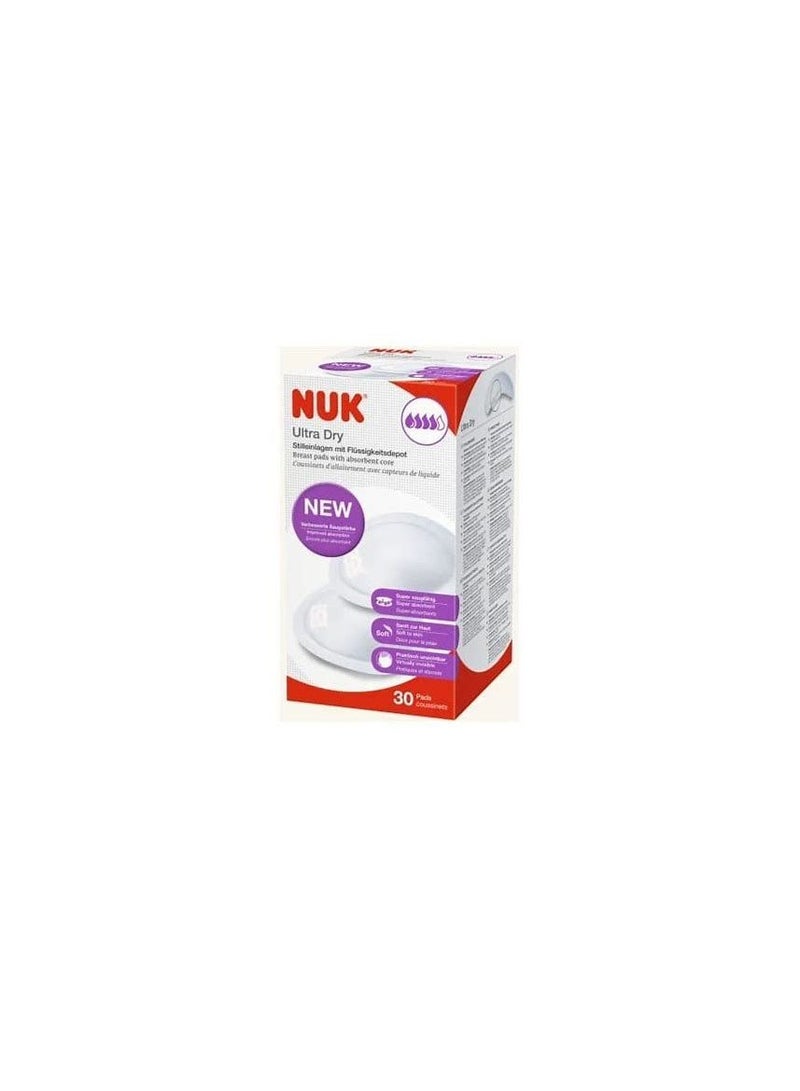 Nuk Ultra Dry B/Pads 30'S #10252123/2063