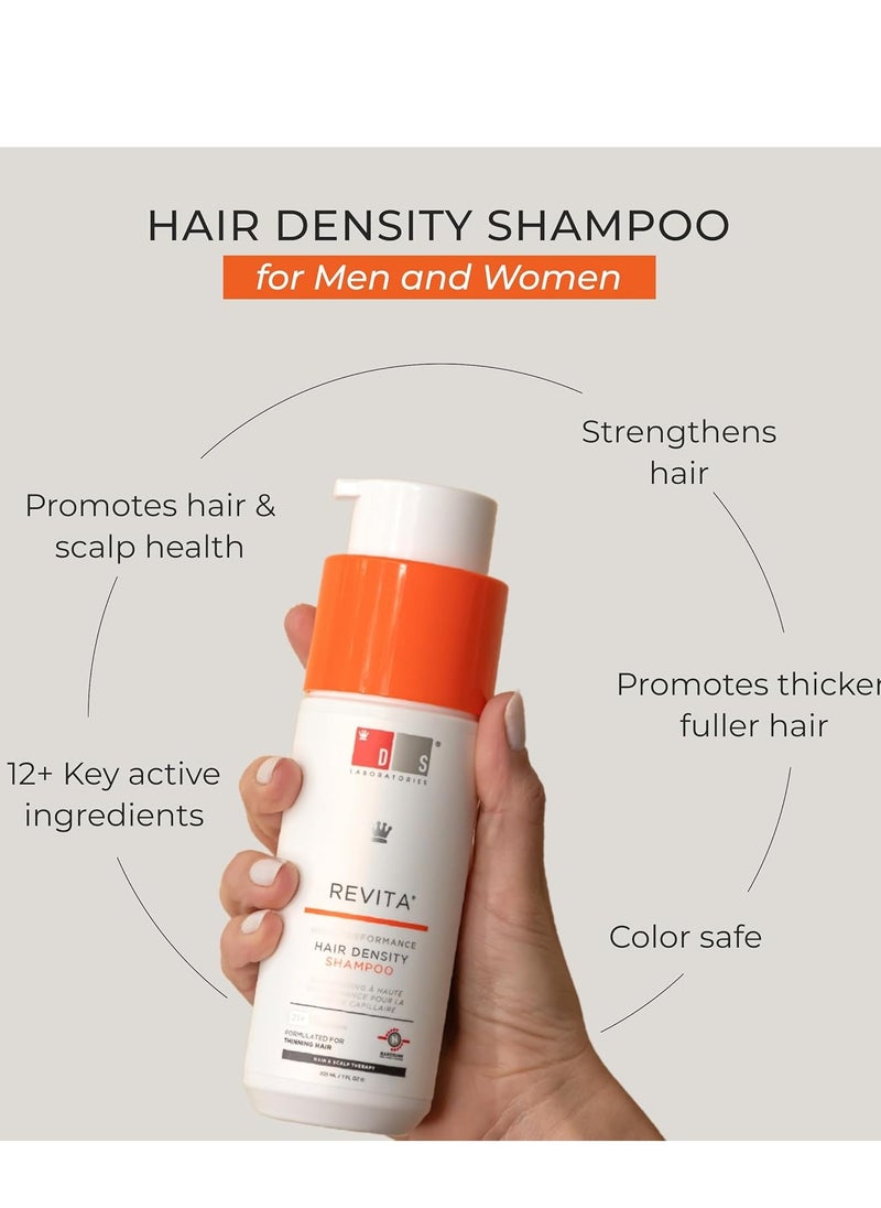 DS LABORATORIES DS Laboratories Revita Shampoo - Hair Growth Shampoo, Hair Growth Products Hair Loss Shampoo, DHT Blocker Hair Thickening Shampoo, Biotin Shampoo for Hair Growth Hair Regrowth Treatment for Women Men  - Image 3
