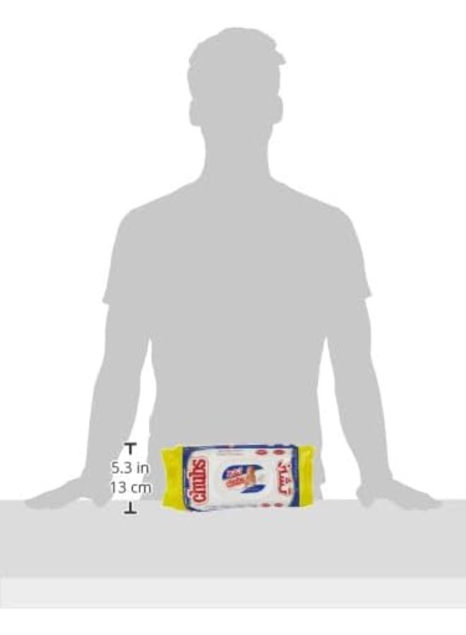 Chubs Baby Wipes Flow Pack 40`S Sensitive, Piece of 40 - Image 3