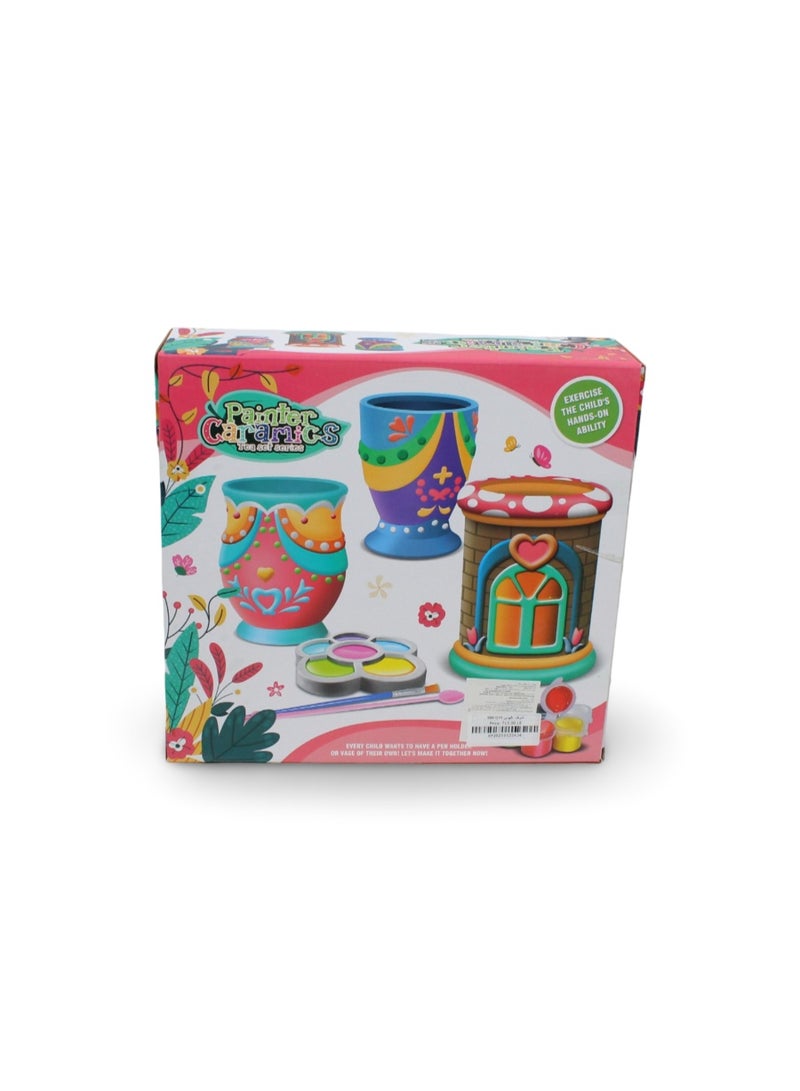 Xingxing Yuan Painter Ceramics Tea Set - Image 2