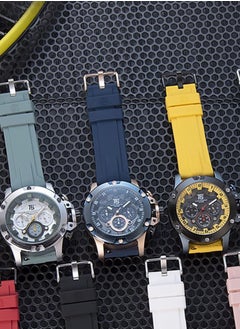 T5 T5 Men's Chronograph Silicone strap Watch  - Image 4