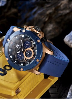 T5 T5 Men's Chronograph Silicone strap Watch  - Image 2